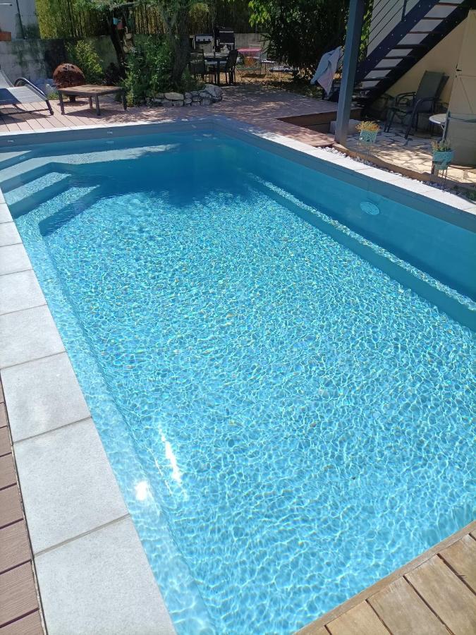 Appartement Independant Avec Jardin Et Acces Piscine Nîmes Esterno foto